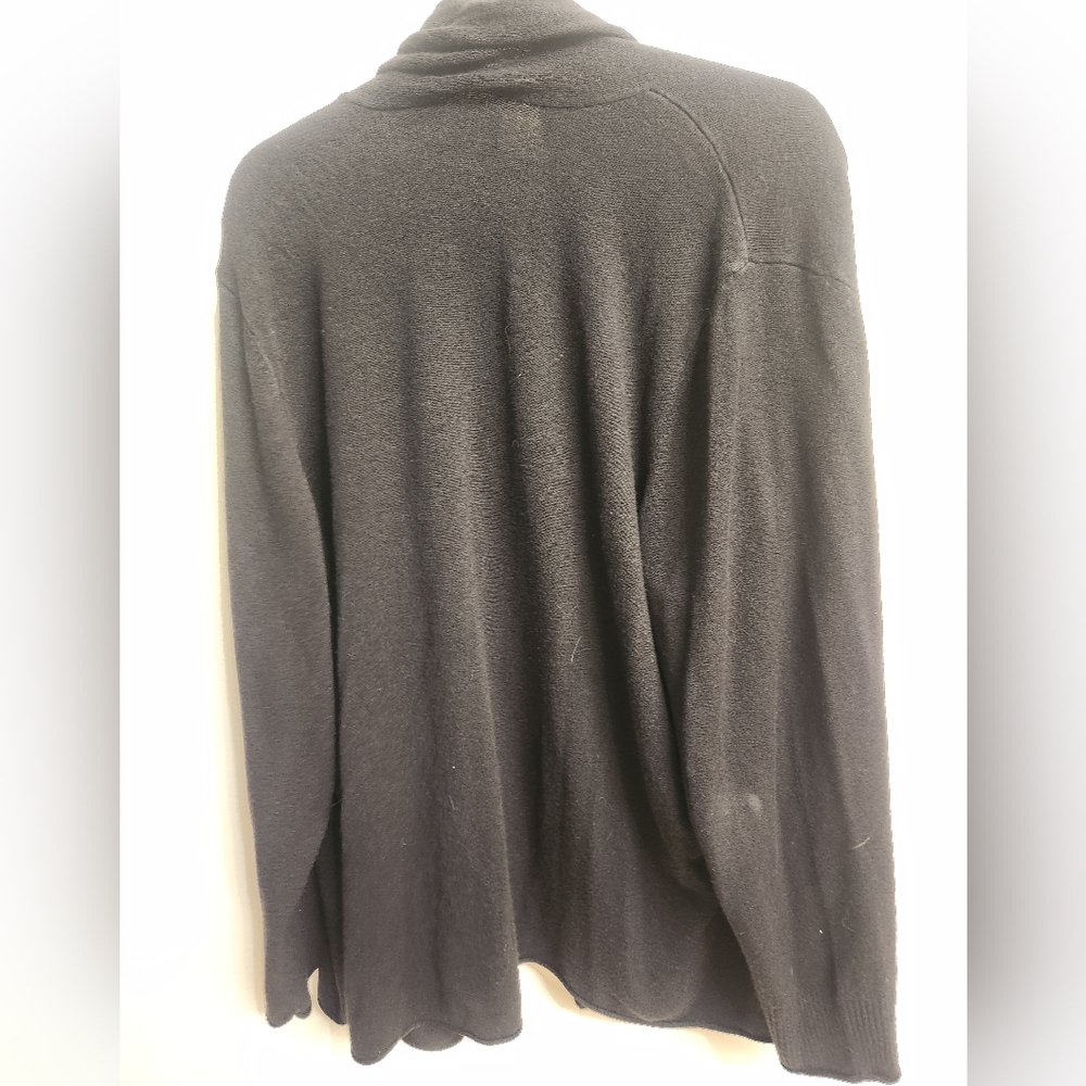 Croft & Barrow Black Cardigan Size 3X - Picture 2 of 3